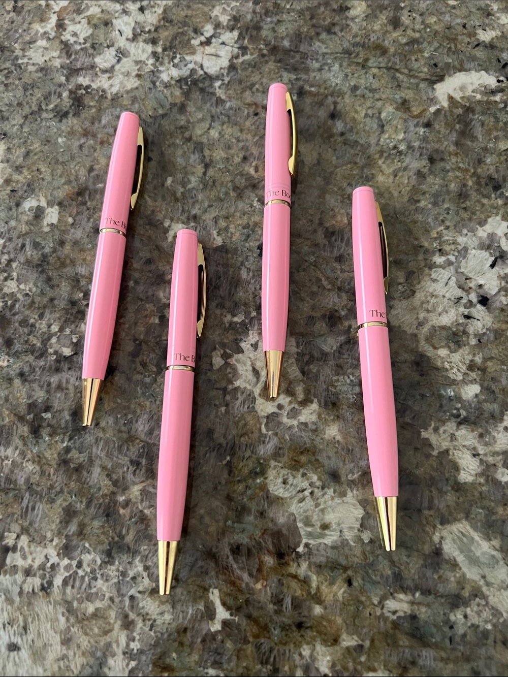 The Boca Raton Pink Gold Ballpoint Pen 🖊️ Brand New!